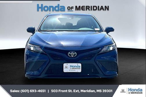Reservoir Blue 2024 Toyota Camry SE