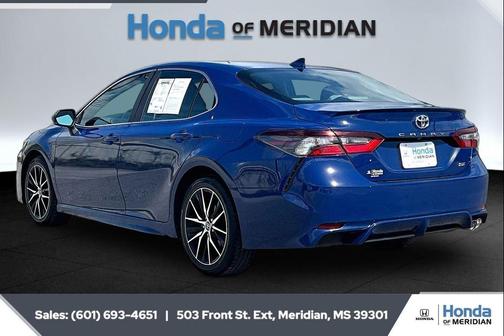 Reservoir Blue 2024 Toyota Camry SE
