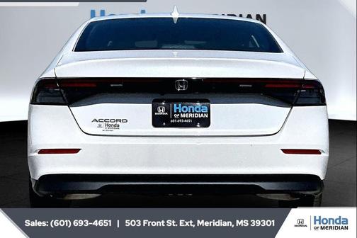 Platinum White Pearl 2026 Honda Accord LX 1.5T