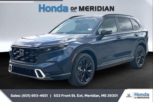 Canyon River Blue Metallic 2026 Honda CR-V Hybrid Sport Touring AWD