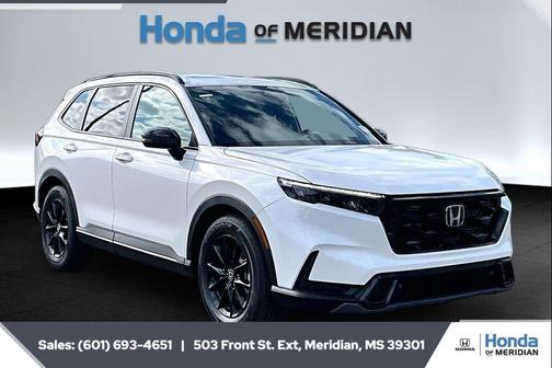 Platinum White Pearl 2026 Honda CR-V Hybrid Sport-L FWD