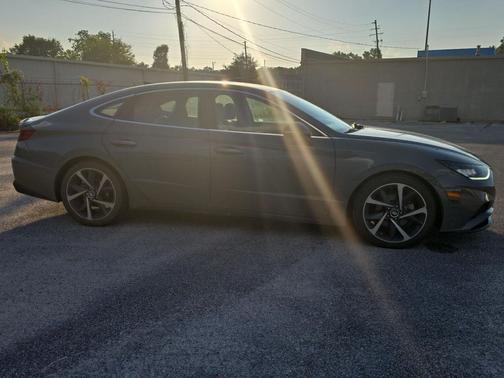 Hampton Gray 2021 Hyundai SONATA SEL Plus