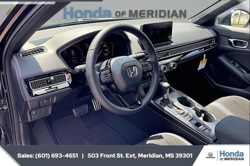 Crystal Black Pearl 2026 Honda Civic Hybrid Sport