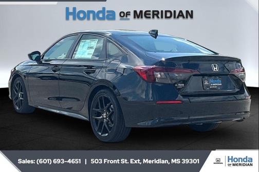 Crystal Black Pearl 2026 Honda Civic Hybrid Sport