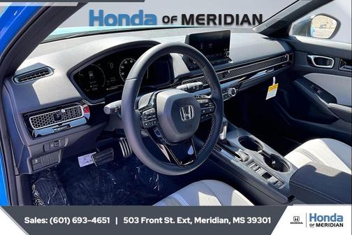 Boost Blue Pearl 2026 Honda Civic Hybrid Sport