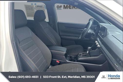 Platinum White Pearl 2025 Honda CR-V Hybrid Sport AWD
