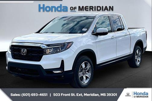 Platinum White Pearl 2026 Honda Ridgeline RTL