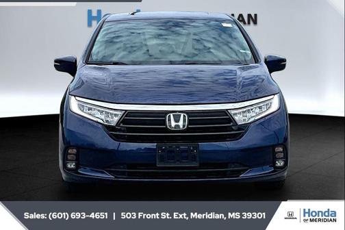 Obsidian Blue Pearl 2021 Honda Odyssey EX-L
