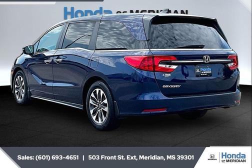 Obsidian Blue Pearl 2021 Honda Odyssey EX-L