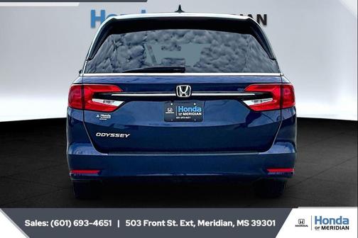Obsidian Blue Pearl 2021 Honda Odyssey EX-L