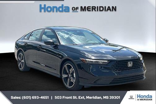 Crystal Black Pearl 2026 Honda Accord Hybrid Sport