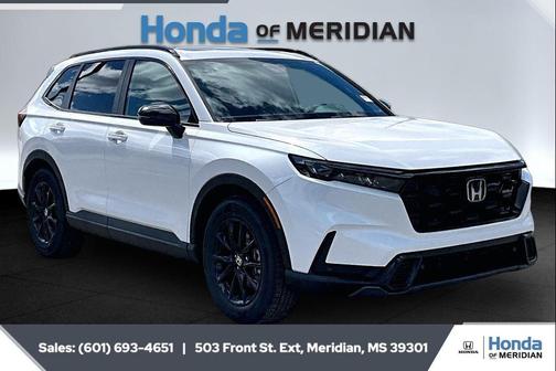 Platinum White Pearl 2026 Honda CR-V Hybrid Sport-L FWD