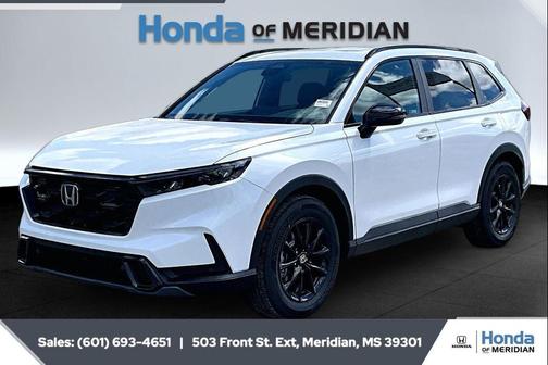 Platinum White Pearl 2026 Honda CR-V Hybrid Sport-L FWD