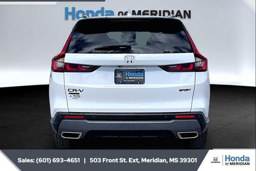 Platinum White Pearl 2026 Honda CR-V Hybrid Sport-L FWD