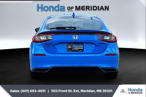 Boost Blue Pearl 2026 Honda Civic Sport