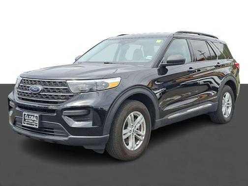 Agate Black Metallic 2023 Ford Explorer XLT