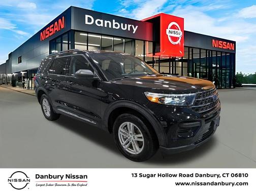 Agate Black Metallic 2023 Ford Explorer XLT