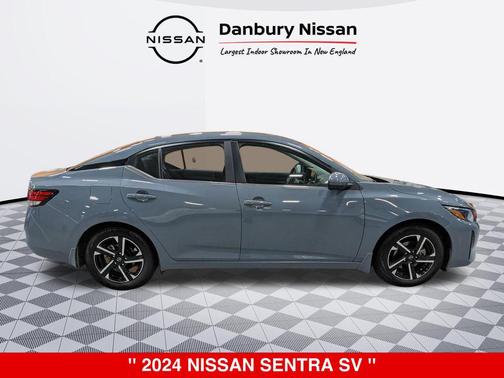 Atlantic Gray Metallic 2024 Nissan Sentra SV