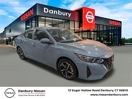 Atlantic Gray Metallic 2024 Nissan Sentra SV