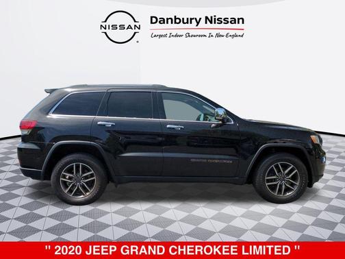 Diamond Black Crystal Pearlcoat 2020 Jeep Grand Cherokee Limited