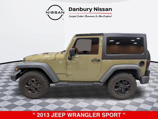Commando Green 2013 Jeep Wrangler Sport