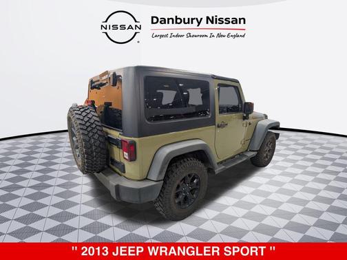 Commando Green 2013 Jeep Wrangler Sport