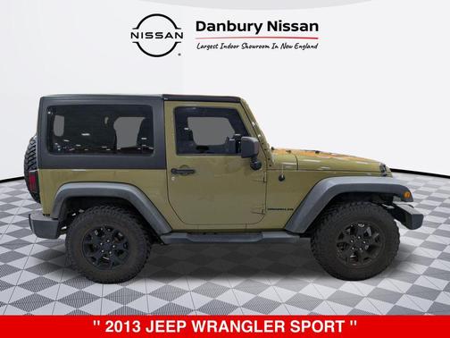 Commando Green 2013 Jeep Wrangler Sport