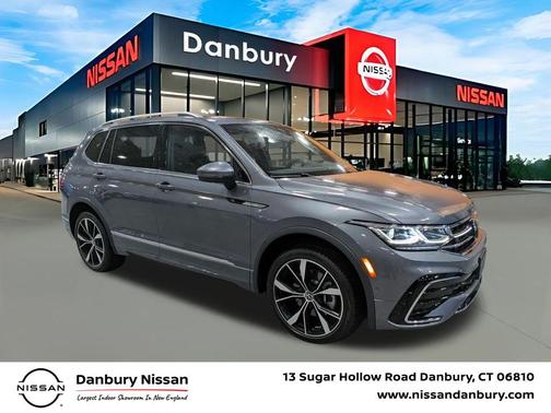 Platinum Gray Metallic 2022 Volkswagen Tiguan 2.0T SEL R-Line 4MOTION