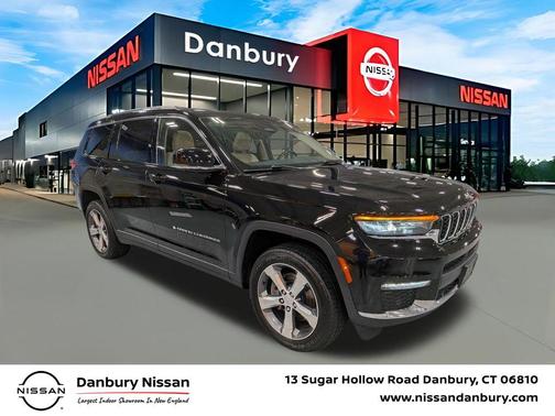Diamond Black Crystal Pearlcoat 2021 Jeep Grand Cherokee L Limited