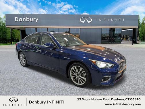 Grand Blue 2022 INFINITI Q50 3.0t LUXE