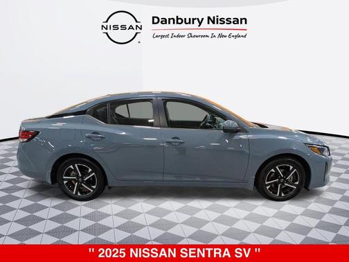 Atlantic Gray Metallic 2025 Nissan Sentra SV