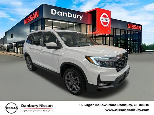Platinum White 2022 Honda Passport AWD EX-L