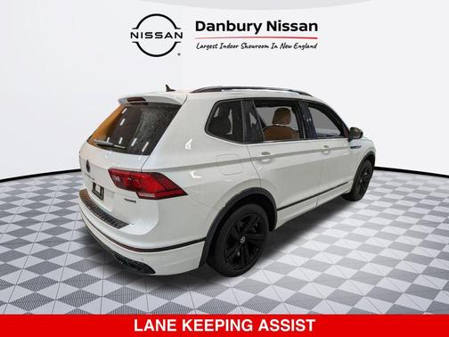 Opal White Pearl 2024 Volkswagen Tiguan 2.0T SE R-Line Black 4MOTION