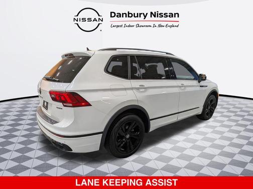 Opal White Pearl 2024 Volkswagen Tiguan 2.0T SE R-Line Black 4MOTION