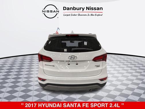 Frost White Pearl 2017 Hyundai Santa Fe Sport 2.4L