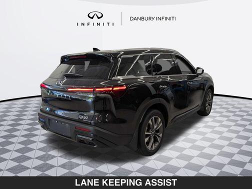 Mineral Black 2025 INFINITI QX60 Luxe