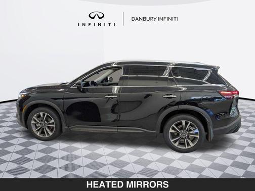 Mineral Black 2025 INFINITI QX60 Luxe