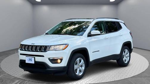White Clearcoat 2021 Jeep Compass Latitude