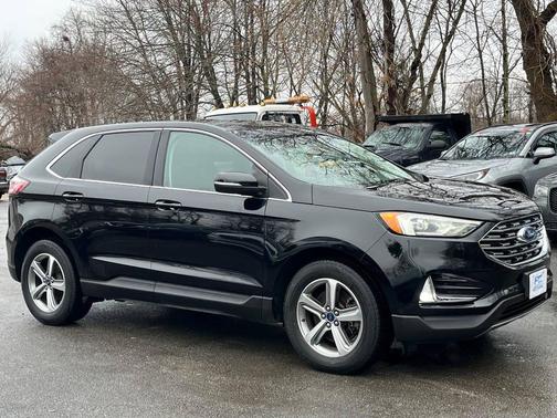 Agate Black Metallic 2019 Ford Edge SEL