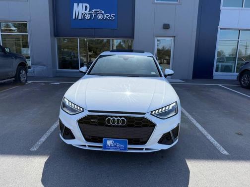 Arkona White 2024 Audi A4 45 S line Premium Plus