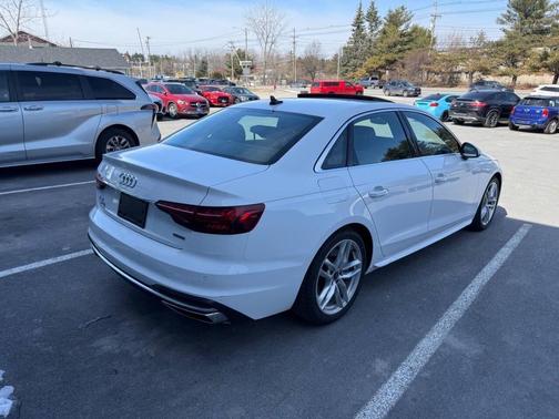 Arkona White 2024 Audi A4 45 S line Premium Plus