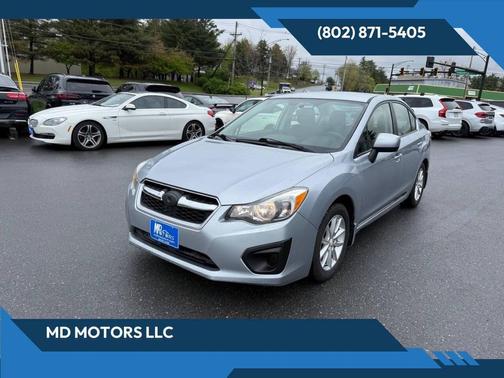 Ice Silver Metallic 2013 Subaru Impreza 2.0i Premium