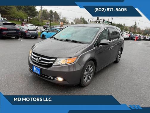 Modern Steel Metallic 2017 Honda Odyssey Touring