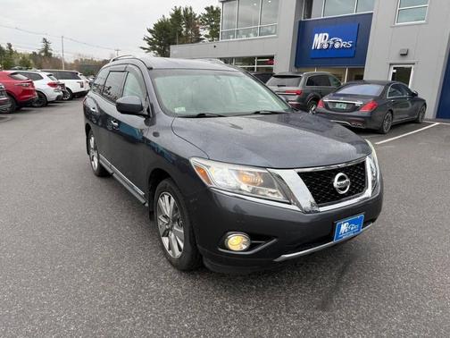 Dark Slate 2014 Nissan Pathfinder Platinum