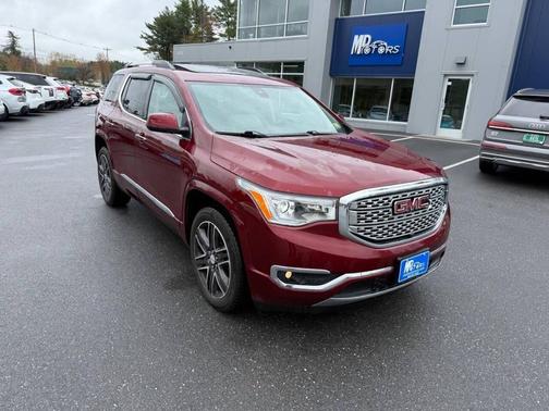 Crimson Red Tintcoat 2017 GMC Acadia Denali