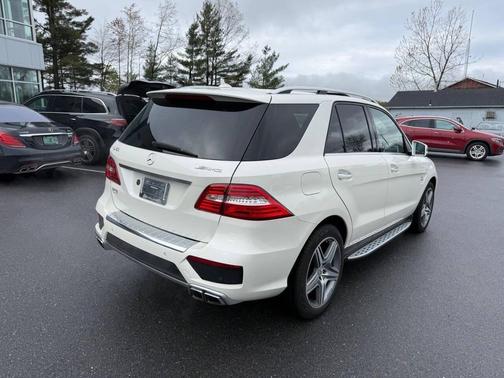 White 2014 Mercedes-Benz M-Class 4MATIC