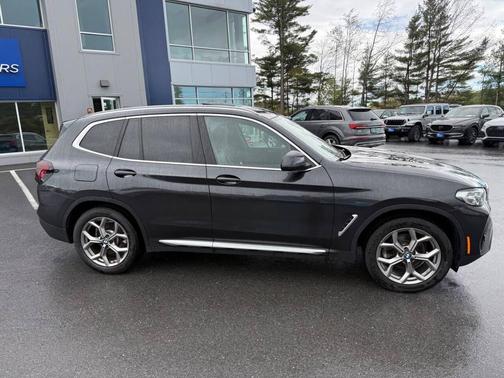Dark Graphite Metallic 2022 BMW X3 xDrive30i