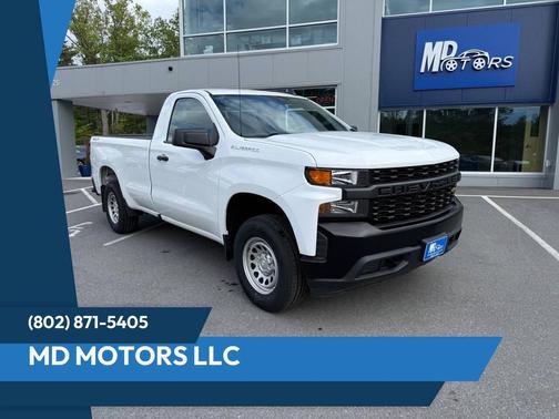 Summit White 2020 Chevrolet Silverado 1500 WT