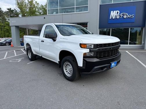 Summit White 2020 Chevrolet Silverado 1500 WT