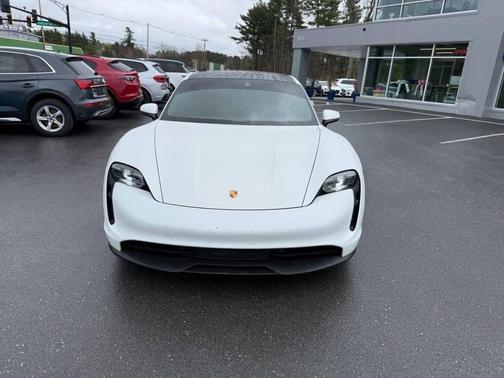 White 2021 Porsche Taycan 4S